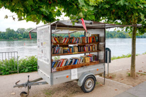 Bücherwagen in Eltville – Winfried Toussaint