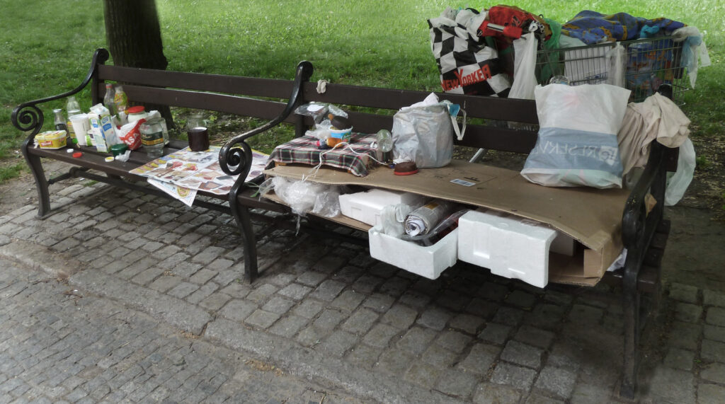 Obdachlos – Gisela Krause